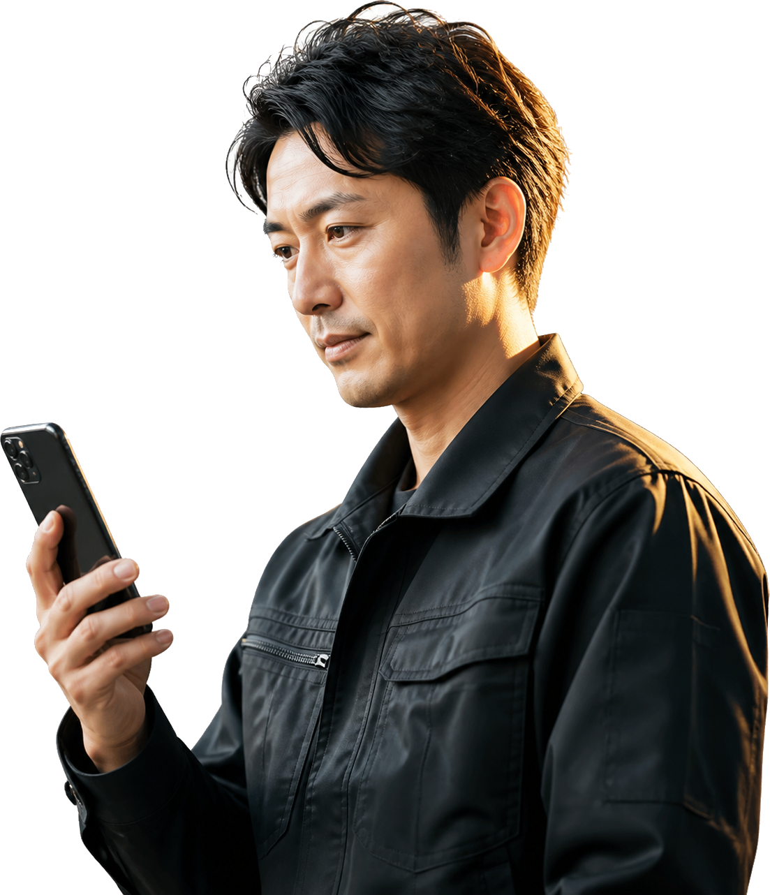 スマートフォンから問い合わせるお客様